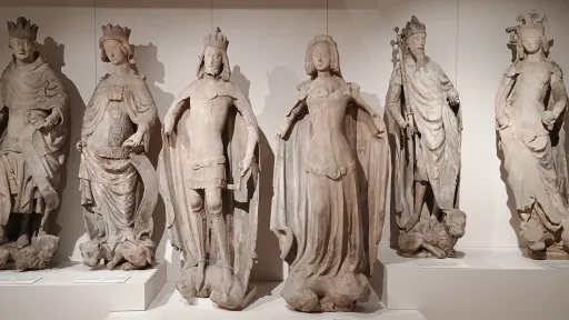 Rudolf IV and Catherine of Bohemia with their parents, Wien Museum