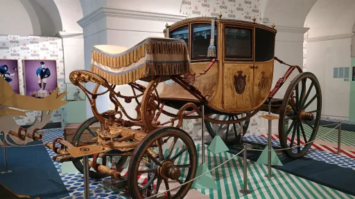 Carriage, around 1790, Esterh&aacute;zy palace