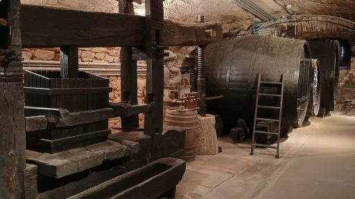 Wine press and barrels, Esterhaźy palace