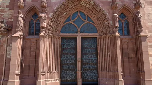 Main portal of Basel cathedral