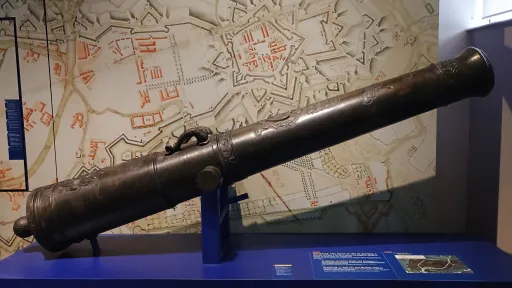 Cannon "Le Sompteux" from 1742, Historical museum Strasbourg