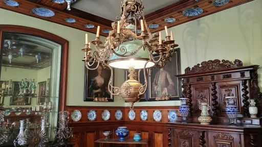 Dining room, Bartholdi museum, Colmar