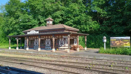 Feldschl&ouml;sschen train station, Rheinfelden