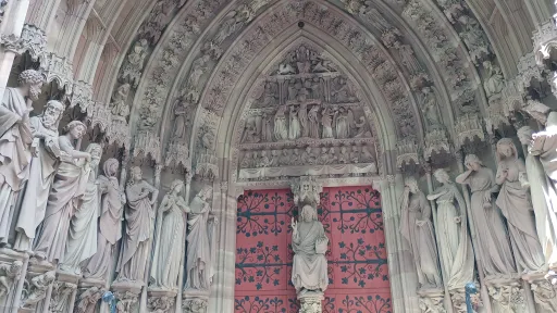Southern portal, Saint-Pierre-le-Jeune, Strasbourg