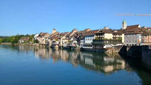 In view of the Swiss side of Rheinfelden