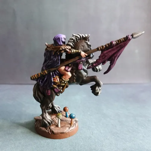 HoMM 3 Dungeon Magic hero, right side
