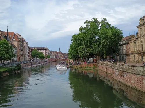 In view of the river Ill, Strasbourg