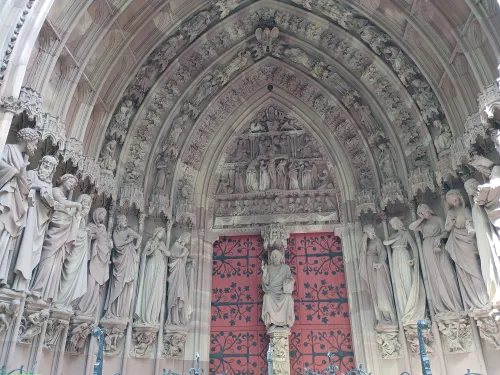 Southern portal, Saint-Pierre-le-Jeune, Strasbourg