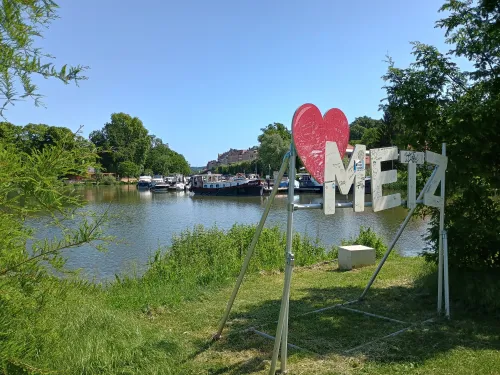 Hafen an der Mosel, Metz