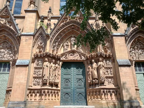 Portal der Kirche Saint S&eacute;gol&egrave;ne, Metz